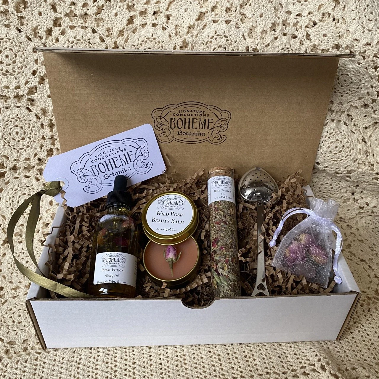 Bohemian Orgonite 4個セット LOVE Herbal Gift Box — Boheme Botanika